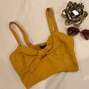 🌼Yellow Mustard Crop Top🌼